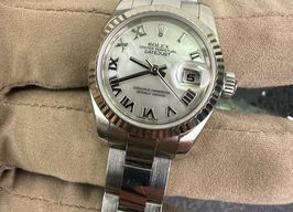 Rolex Lady-Datejust 179174 (Unknown (random serial)) - Pearl dial 26 mm Steel case