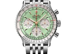 Breitling Navitimer AB0139211L1A1 (2024) - Groen wijzerplaat 41mm Staal