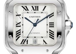 Cartier Santos WSSA0018 (2024) - Silver dial 40 mm Steel case