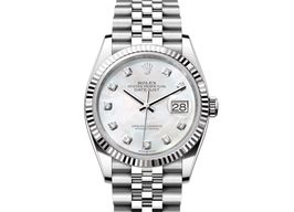 Rolex Datejust 36 126234 (2024) - Pearl dial 36 mm Steel case