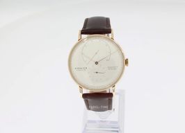 NOMOS Lambda 930 (2024) - Wit wijzerplaat 42mm Roségoud