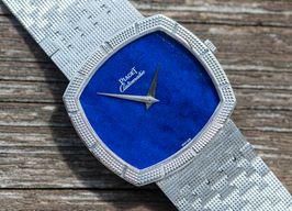 Piaget Vintage 12427 A 4 (1970) - Blue dial 32 mm White Gold case