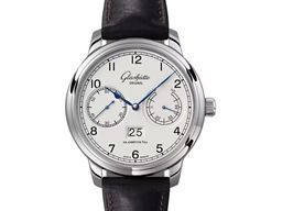 Glashütte Original Senator Observer 100-14-05-02-05 (2023) - Zilver wijzerplaat 44mm Staal