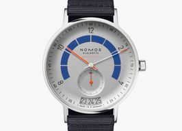 NOMOS Autobahn 1303 (2024) - Zilver wijzerplaat 41mm Staal