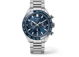 TAG Heuer Carrera CBN2A1A.BA0643 (2024) - Blauw wijzerplaat 44mm Staal