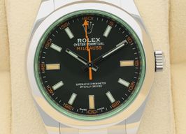 Rolex Milgauss 116400GV (2020) - Zwart wijzerplaat 40mm Staal