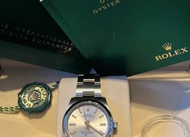 Rolex Oyster Perpetual 34 124200 (2023) - Silver dial 34 mm Steel case