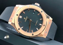 Hublot Classic Fusion 542.OX.1181.RX (2023) - Zwart wijzerplaat 42mm Roségoud