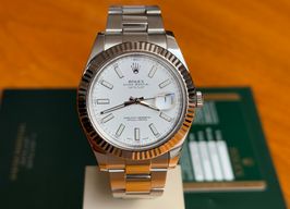 Rolex Datejust II 116334 (2014) - White dial 41 mm Steel case
