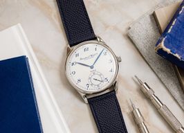 IWC Portuguese IW5441-07 (1997) - Zilver wijzerplaat 42mm Staal