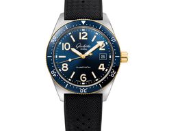 Glashütte Original SeaQ 1-39-11-10-90-33 (2023) - Blauw wijzerplaat 40mm Goud/Staal