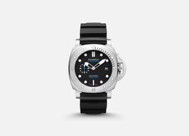 Panerai Luminor Submersible PAM01229 (2024) - Zwart wijzerplaat 44mm Staal