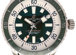 Breitling Superocean 44 A17376A31L1S1 (2024) - Green dial 44 mm Steel case
