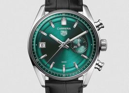 TAG Heuer Carrera CBS2211.FC6545 (2025) - Groen wijzerplaat 39mm Staal
