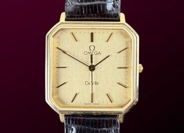 Omega De Ville 191.0192 (1982) - Champagne wijzerplaat 40mm Goud/Staal