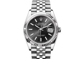 Rolex Datejust 36 126234 (2024) - Black dial 36 mm Steel case