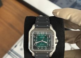 Cartier Santos WSSA0055 (2025) - Groen wijzerplaat 40mm Staal