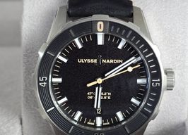 Ulysse Nardin Diver Chronometer 8163-175/92 (Onbekend (willekeurig serienummer)) - Zwart wijzerplaat 43mm Staal