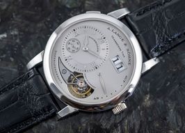 A. Lange & Söhne Lange 1 704.025 (2004) - Silver dial 39 mm Platinum case