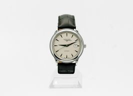 Longines Flagship L4.984.4.79.2 (2024) - White dial 40 mm Steel case