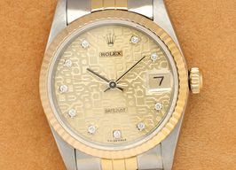 Rolex Datejust 31 68273 (1990) - Champagne wijzerplaat 31mm Goud/Staal