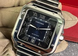 Cartier Santos WSSA0030 (2023) - Blauw wijzerplaat 40mm Staal