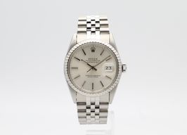 Rolex Datejust 36 16030 (1985) - Zilver wijzerplaat 36mm Staal