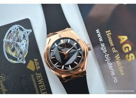 Hublot Classic Fusion 550.OS.1800.RX.ORL19 (Unknown (random serial)) - Black dial 40 mm Rose Gold case