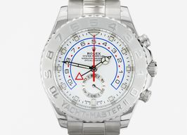 Rolex Yacht-Master II 116689 (2021) - White dial 44 mm White Gold case