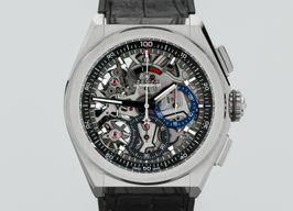 Zenith Defy El Primero 95.9000.9004/78.R582 (Unknown (random serial)) - Transparent dial 44 mm Titanium case