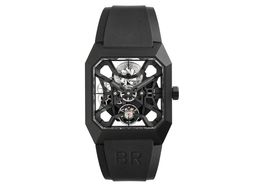 Bell & Ross BR 03 BR03-CYBER-CE (2024) - Transparant wijzerplaat 42mm Keramiek