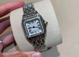 Cartier Panthère W4PN0007 (2024) - Zilver wijzerplaat 30mm Staal