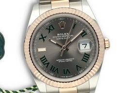 Rolex Datejust 41 126331 (2023) - Grijs wijzerplaat 41mm Goud/Staal