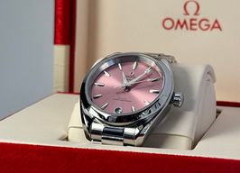 Omega Seamaster Aqua Terra 220.10.34.20.10.003 (2023) - Roze wijzerplaat 34mm Staal