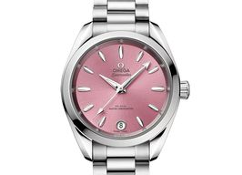 Omega Seamaster Aqua Terra 220.10.34.20.10.003 (2024) - Roze wijzerplaat 34mm Staal