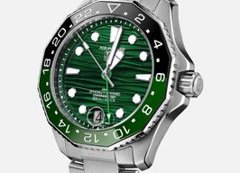 TAG Heuer Aquaracer 300M WBP5115.BA0013 (2024) - Groen wijzerplaat 42mm Staal