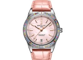 Breitling Chronomat 36 G10380BB1K1P1 (2024) - Roze wijzerplaat 36mm Staal