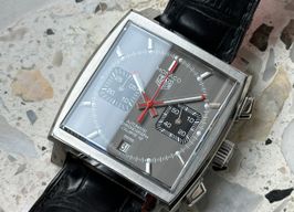 TAG Heuer Monaco CAW211J (2019) - Grey dial 39 mm Steel case