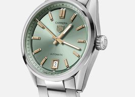 TAG Heuer Carrera Lady WBN2312.BA0001 (2024) - Groen wijzerplaat 36mm Staal