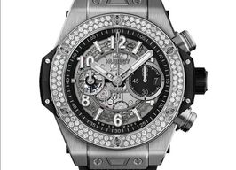 Hublot Big Bang Unico 421.NX.1170.RX.1704 (2023) - Transparent dial 44 mm Titanium case