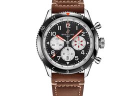 Breitling Super Avi YB04451A1B1X1 (2023) - Zwart wijzerplaat 46mm Staal