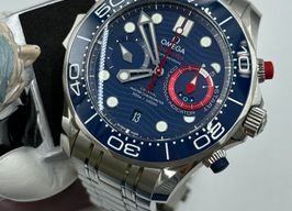 Omega Seamaster Diver 300 M 210.30.44.51.03.002 (2023) - Blauw wijzerplaat 44mm Staal