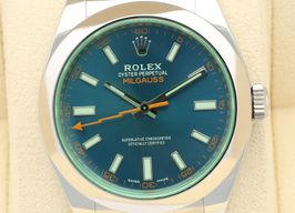 Rolex Milgauss 116400GV (2022) - Blue dial 40 mm Steel case