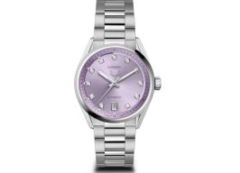 TAG Heuer Carrera WBN2319.BA0001 (2025) - Paars wijzerplaat 36mm Staal