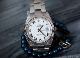 Rolex Datejust 41 126334 (2026) - Wit wijzerplaat 41mm Staal