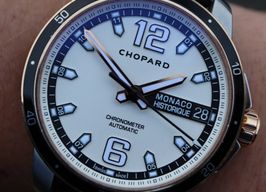 Chopard Grand Prix de Monaco Historique 168568-9001 (2023) - Zilver wijzerplaat 45mm Titanium