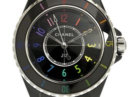 Chanel J12 H7121 (2021) - Black dial 33 mm Ceramic case