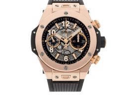 Hublot Big Bang Unico 421.OX.1180.RX (2024) - Transparant wijzerplaat 44mm Roségoud