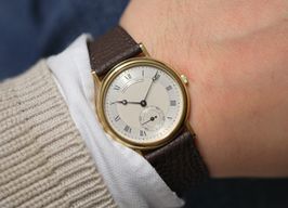 Breguet Classique 3290 (Unknown (random serial)) - Silver dial 32 mm Yellow Gold case