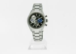 Zenith El Primero Chronomaster 03.3300.3604/21.M3300 (2024) - Zwart wijzerplaat 40mm Staal